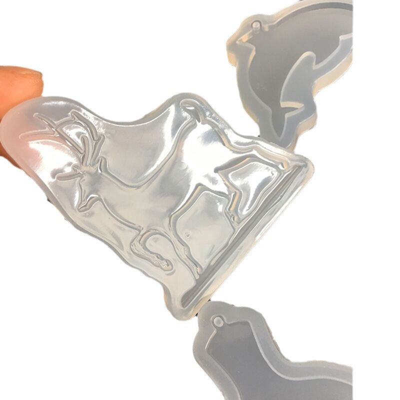 Crystal Deer Silicone Mold