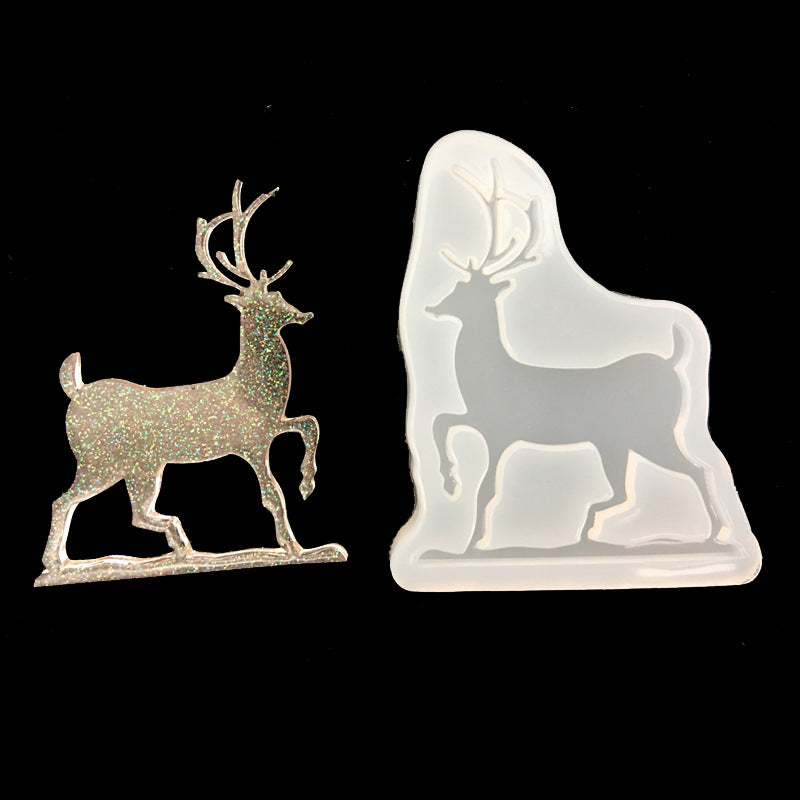 Crystal Deer Silicone Mold