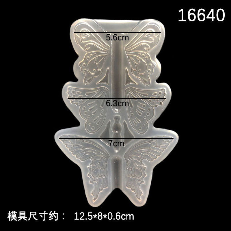 Crystal Butterfly Silicone Mold
