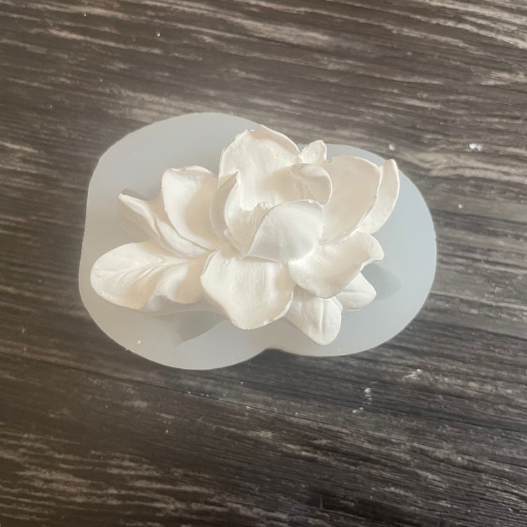 Creative Rose Flower Candle Mold Osmanthus Flowers Silicone Mold Aromatherapy Plaster Decoratives