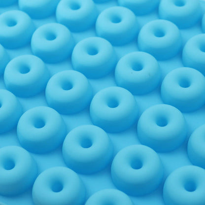 48 Hole Cylinder Round Silicone Mold Mini Donut Ring for Handmade Silicone Gummy Multi Cavity Molds Chocolate Candy Resin Bpa Free