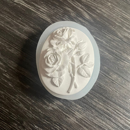 Rosses Flower Candle Mold Osmanthus Flowers Silicone Mold Aromatherapy Plaster Decoratives