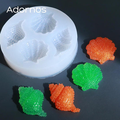 Cute Shell Conch Shape Silicone Casting Molds for Epoxy Resin Accessories Summer Ocean DIY Jewelry Pendant Resin Charms Making